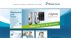 Desktop Screenshot of iffland-hoeren.de